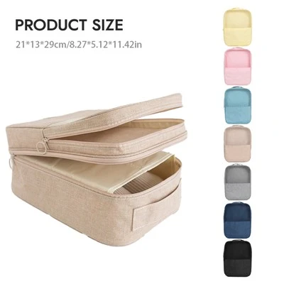 3 Layers Travel Shoe Bag
