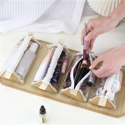 Detachable 4-in-1 Makeup Bag