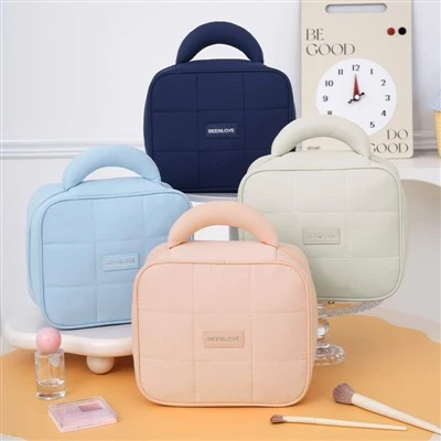 Exquisite Large Opening Square Storage Bag