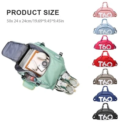 Fitness Travel Bag With Shoe Compartment