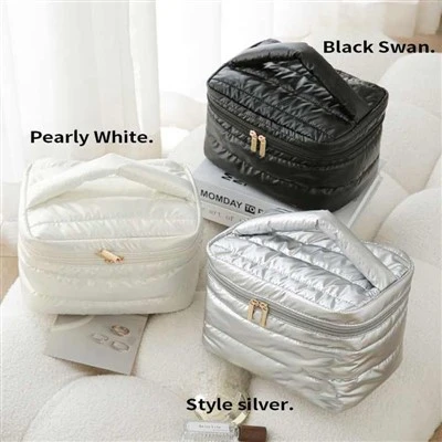 Glam Puffy Cosmetic Bag Handhold