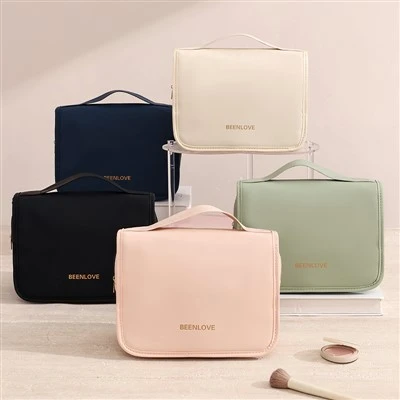 Multi-partition Hook Waterproof Toiletry Bag