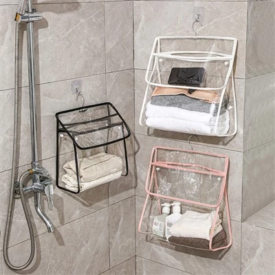Transparent Waterproof Bathroom Hanging Bag