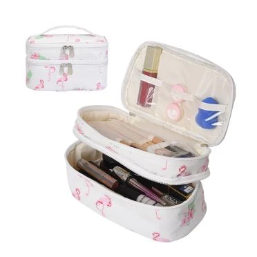 Double Layer Makeup Bag