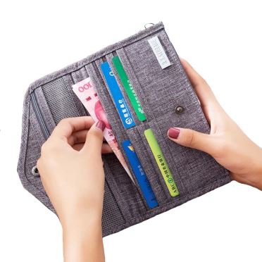 Travel Wallet Card Holder