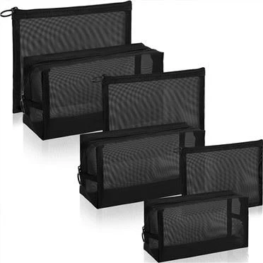 Mesh Makeup Bag with Different Size