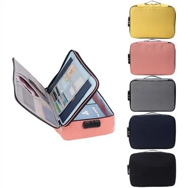Double Zipper Waterproof Document Storage Bag