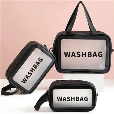 PVC Cosmetic Bag Three Piece Set