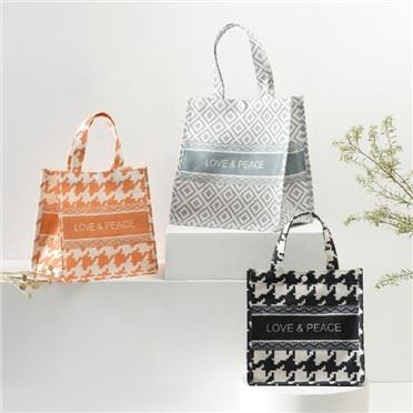 Stylish Patterned Tote Bag