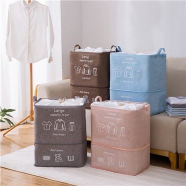 Dirty Clothes Basket With Zipper