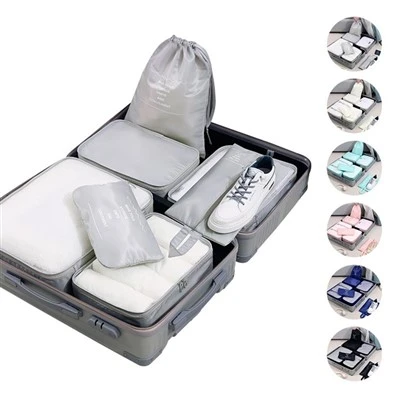 7 Set Packing Cubes for Luggage Travel