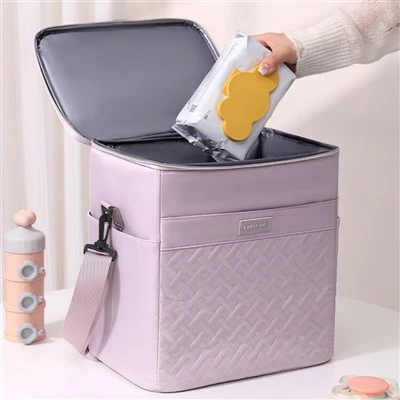 Adjustable Shoulder Strap Square Mommy Bag