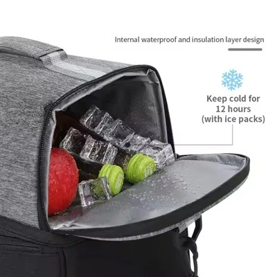 Cooler Bag Insulated With Adjustable Shoulder Strap