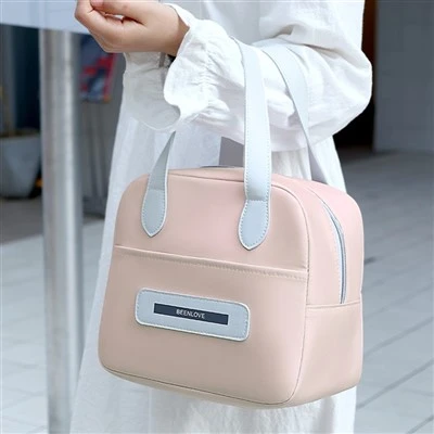Cute Smile Waterproof Lunch Bag